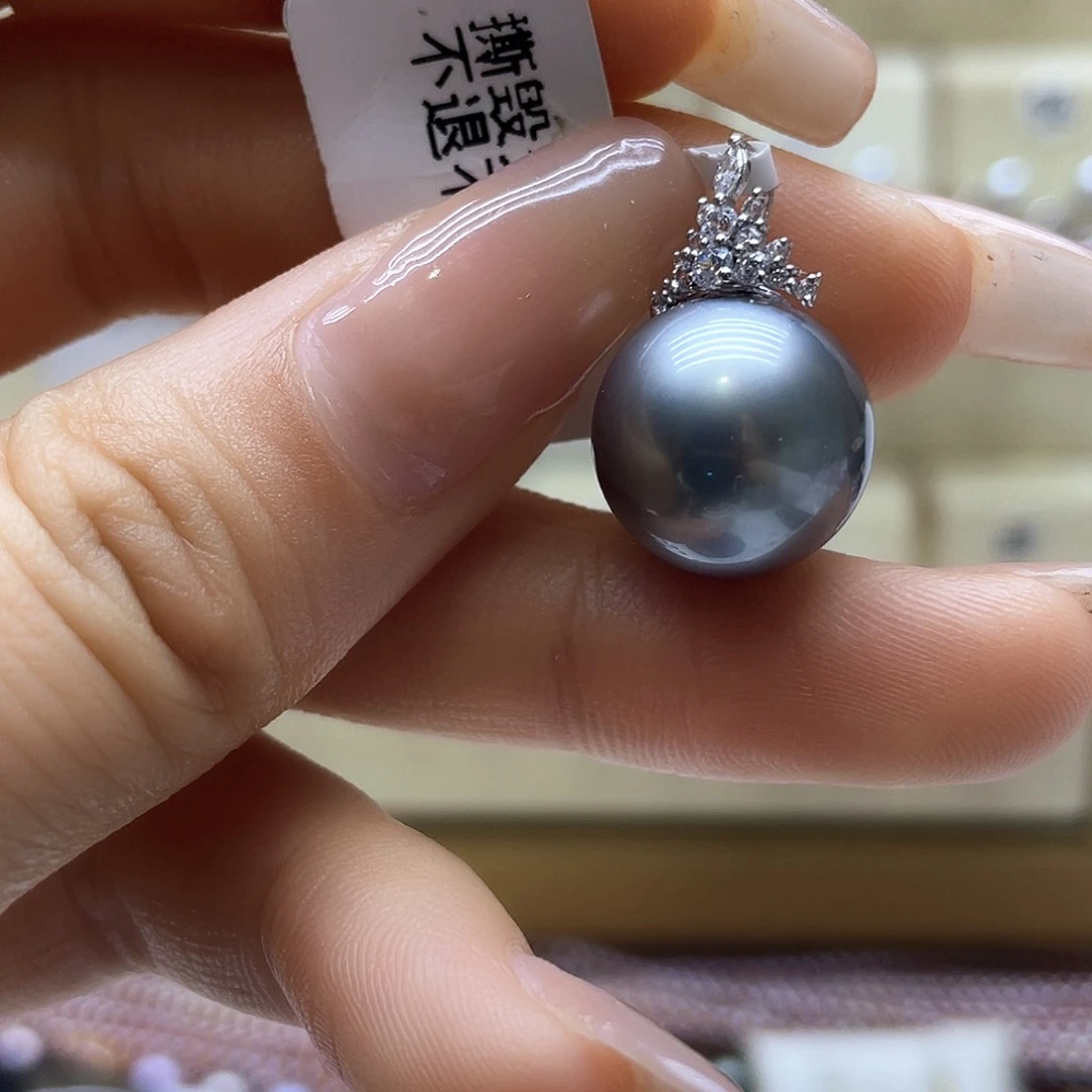 海水珍珠颈饰18K金镶嵌