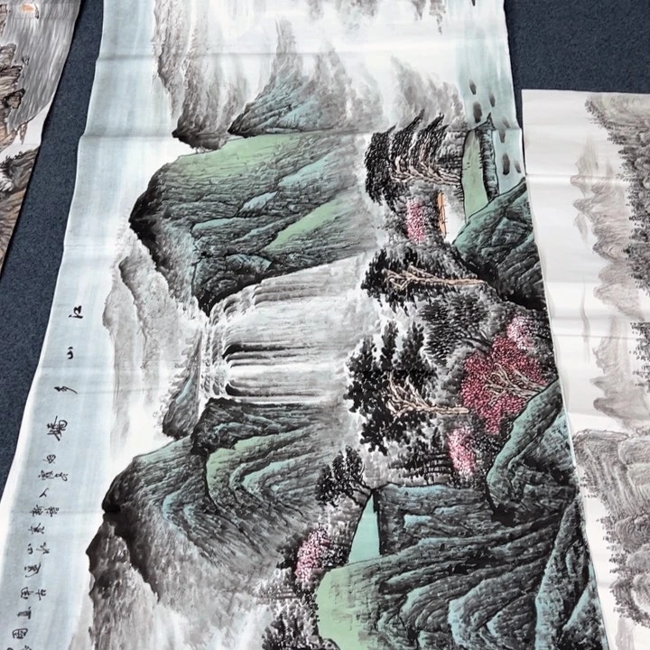 国画纯手绘作品欣赏图