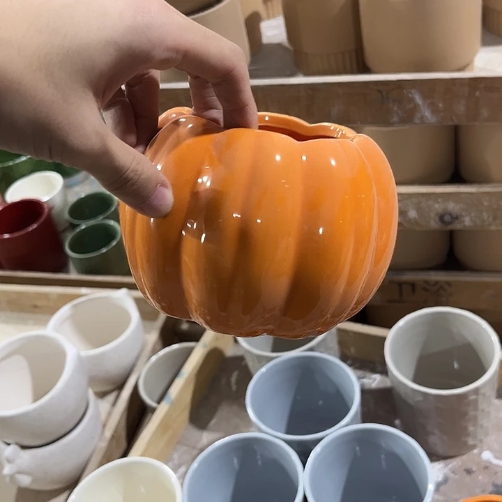 有孔！全场福利价陶瓷花盆10包邮