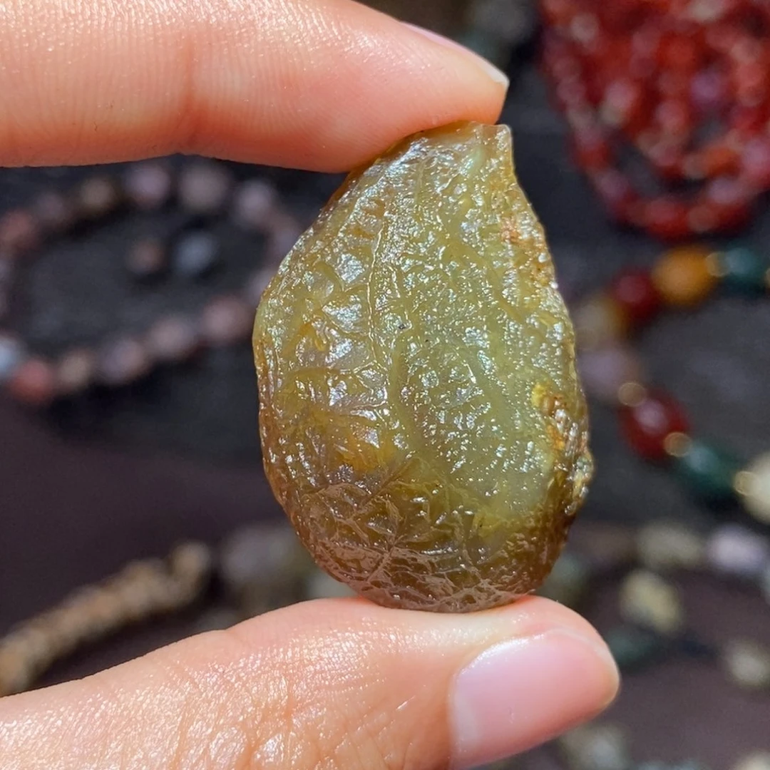 玛瑙/玉髓合金珠宝半成品