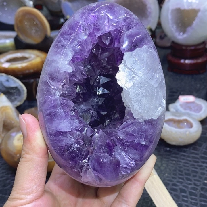 未镶嵌珠宝半成品紫晶