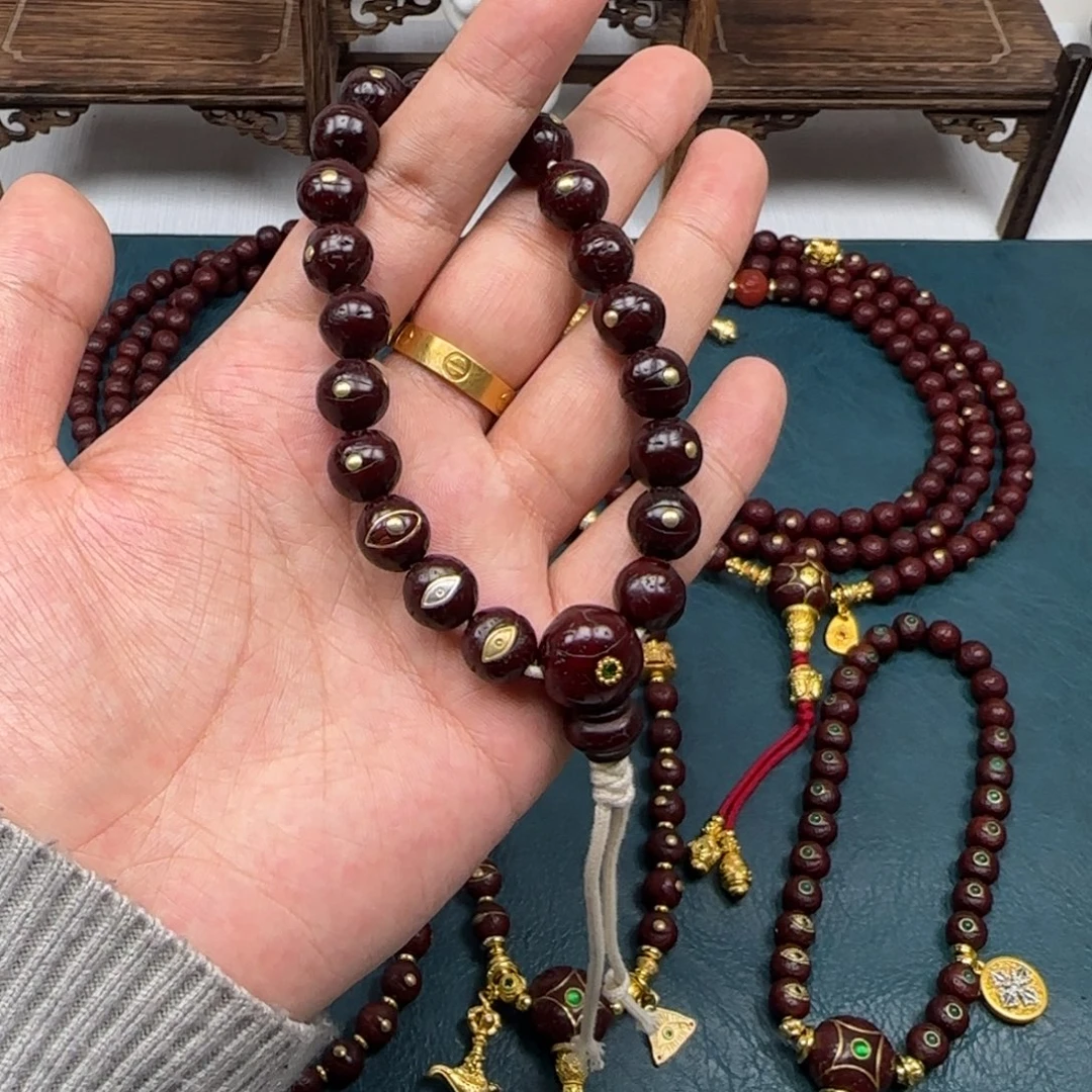 吊坠凤眼菩提凤眼金钉手持12+