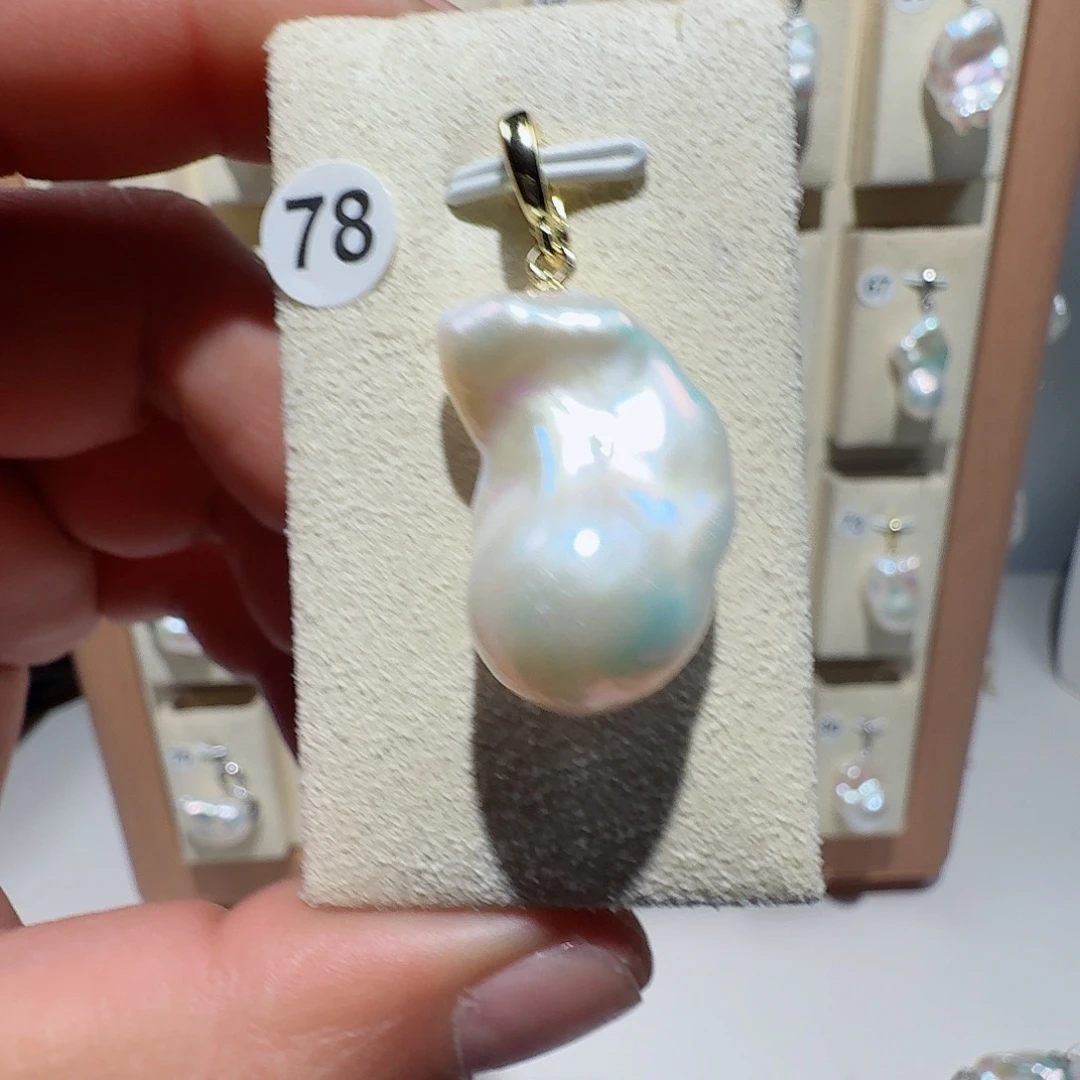 颈饰合金淡水珍珠