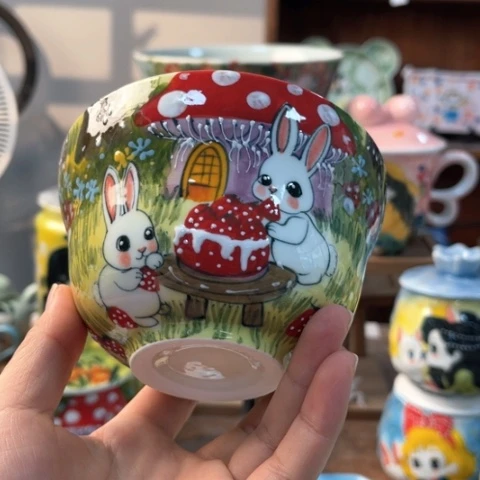 炉景德镇釉下手绘陶瓷