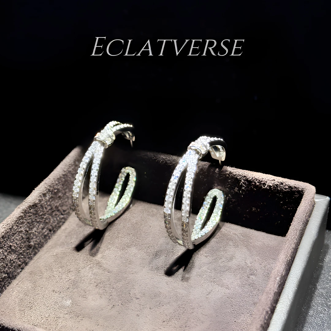 铜合金仿水晶耳饰 7023铜合金仿水晶耳饰轻奢百搭