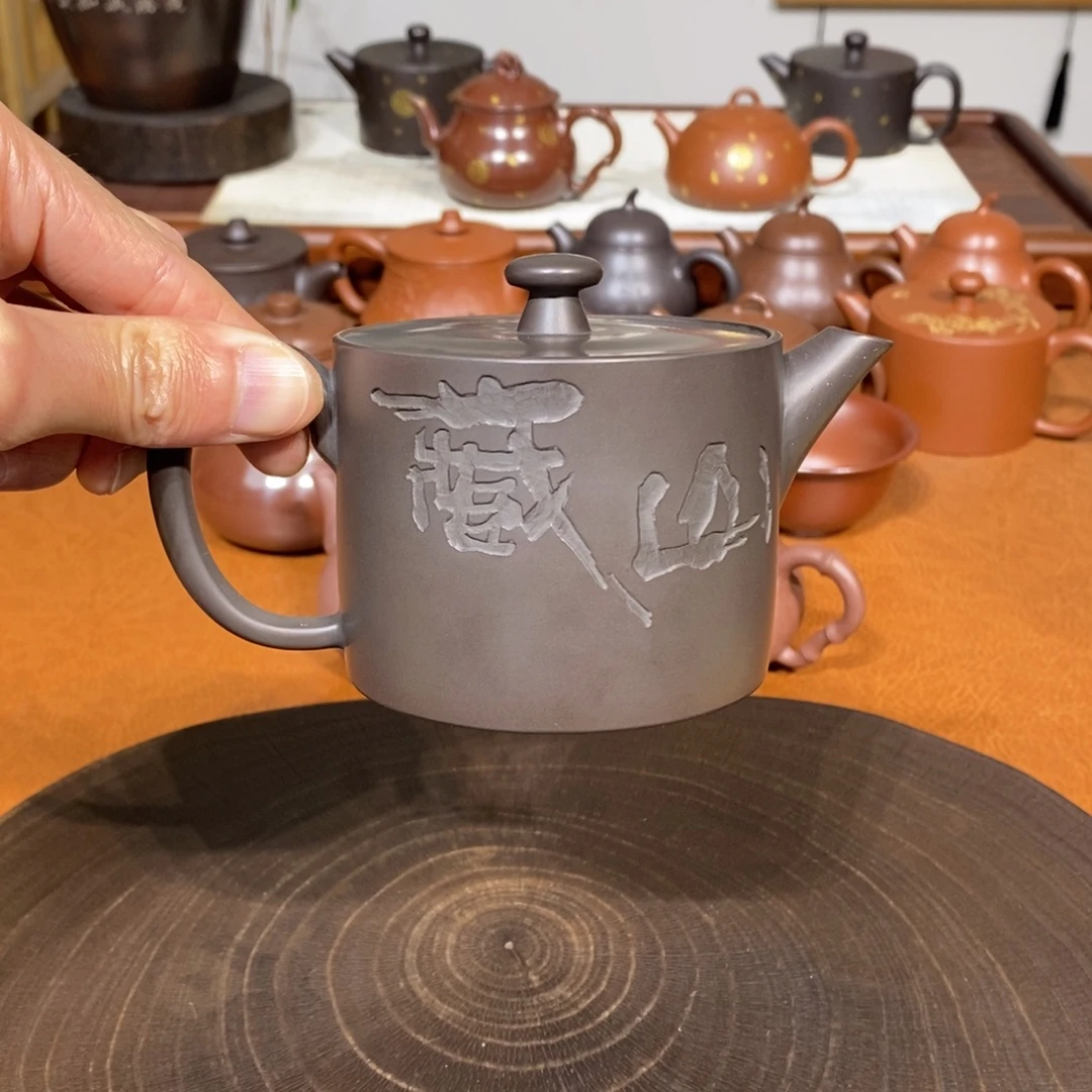 东***鱼微瑕广西钦州坭兴陶茶具