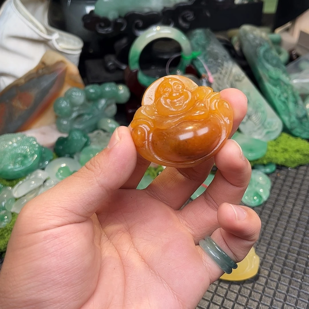 石英质玉（非洲翠）未镶嵌手链