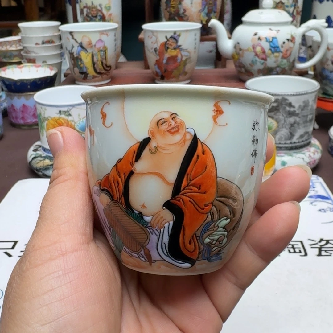 景德镇手工手绘展示