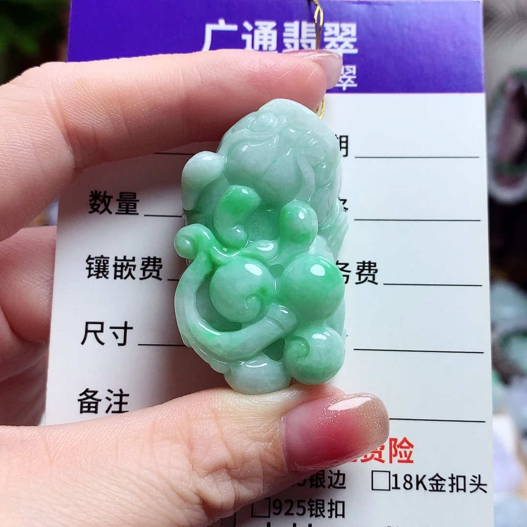 颈饰未镶嵌翡翠貔貅26