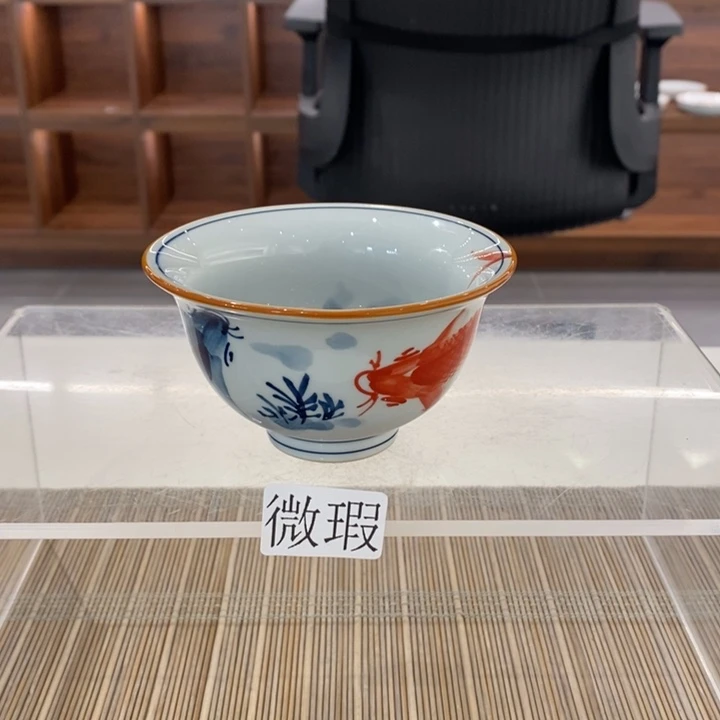 釉下老陶泥手工绘制