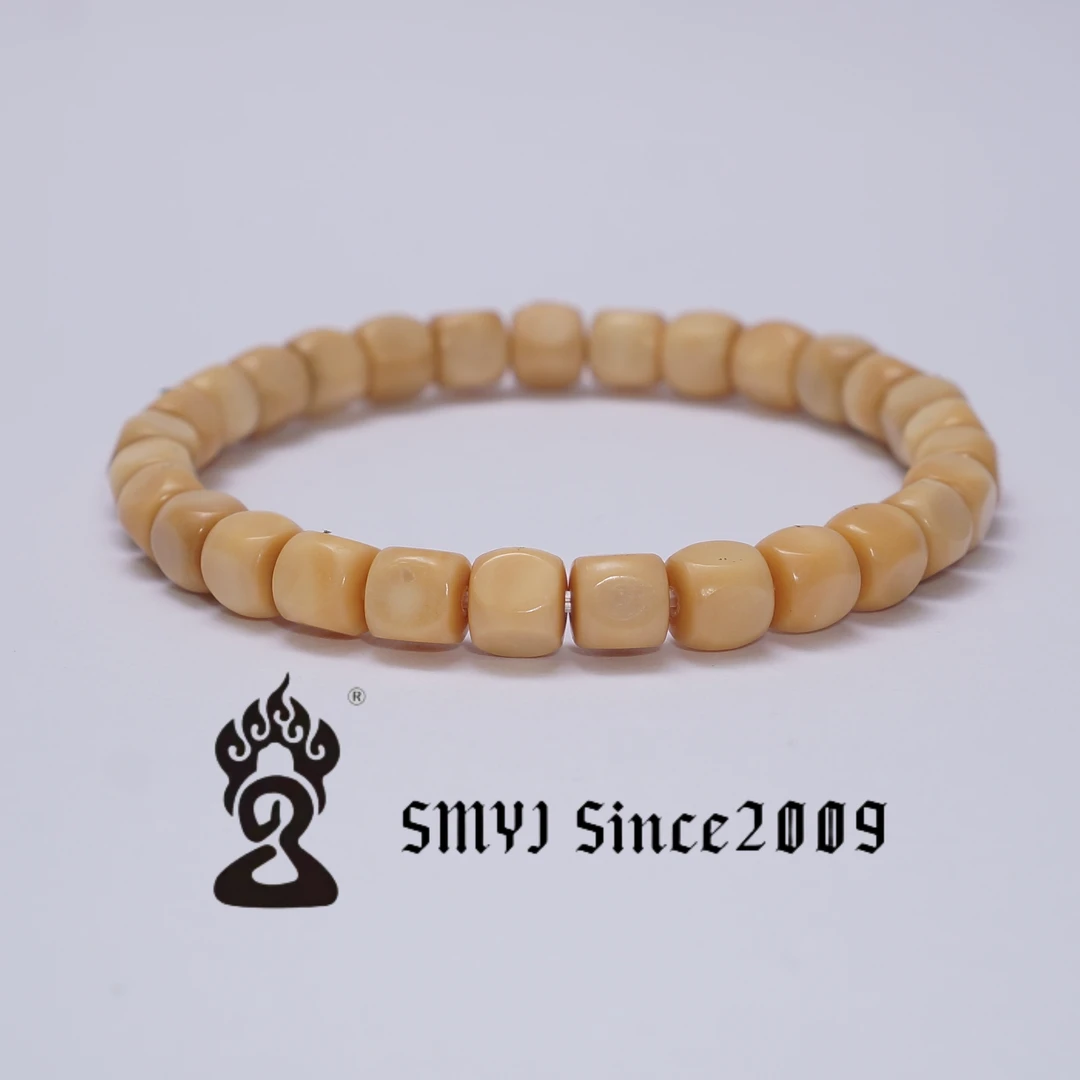 纯天然龙脊菩提方糖型手串实卡8.6mm