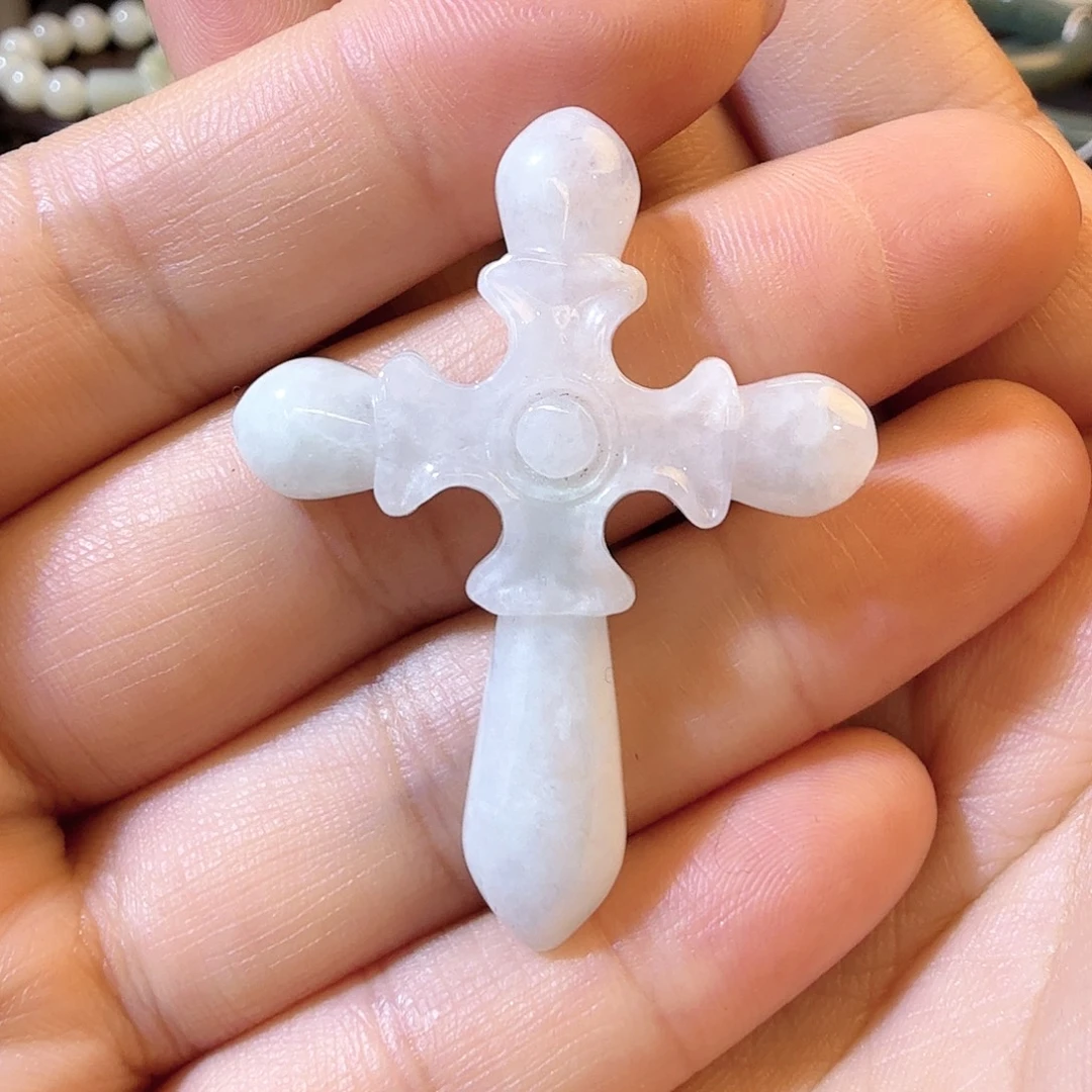 翡翠未镶嵌颈饰吊坠