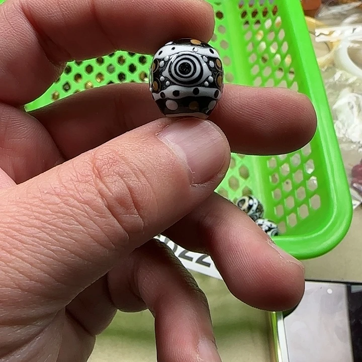 白玉菩提吊坠黑色6228