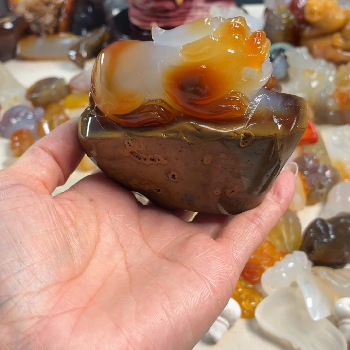 未镶嵌吊坠(不含链)玛瑙/玉髓