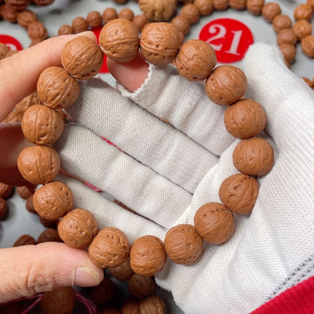 文玩核桃手串矮桩小圆15.5mm