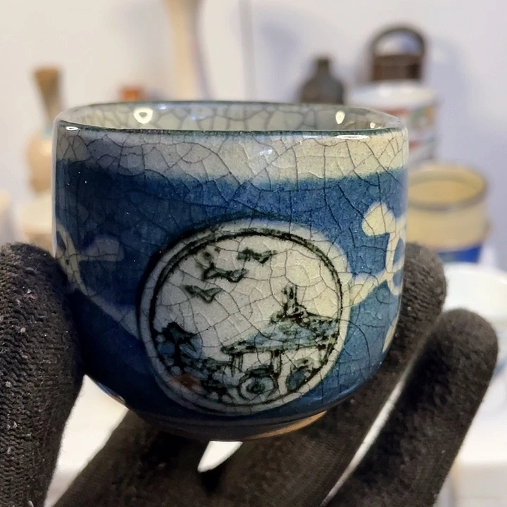 中古回流瓷器默认微瑕介意勿拍