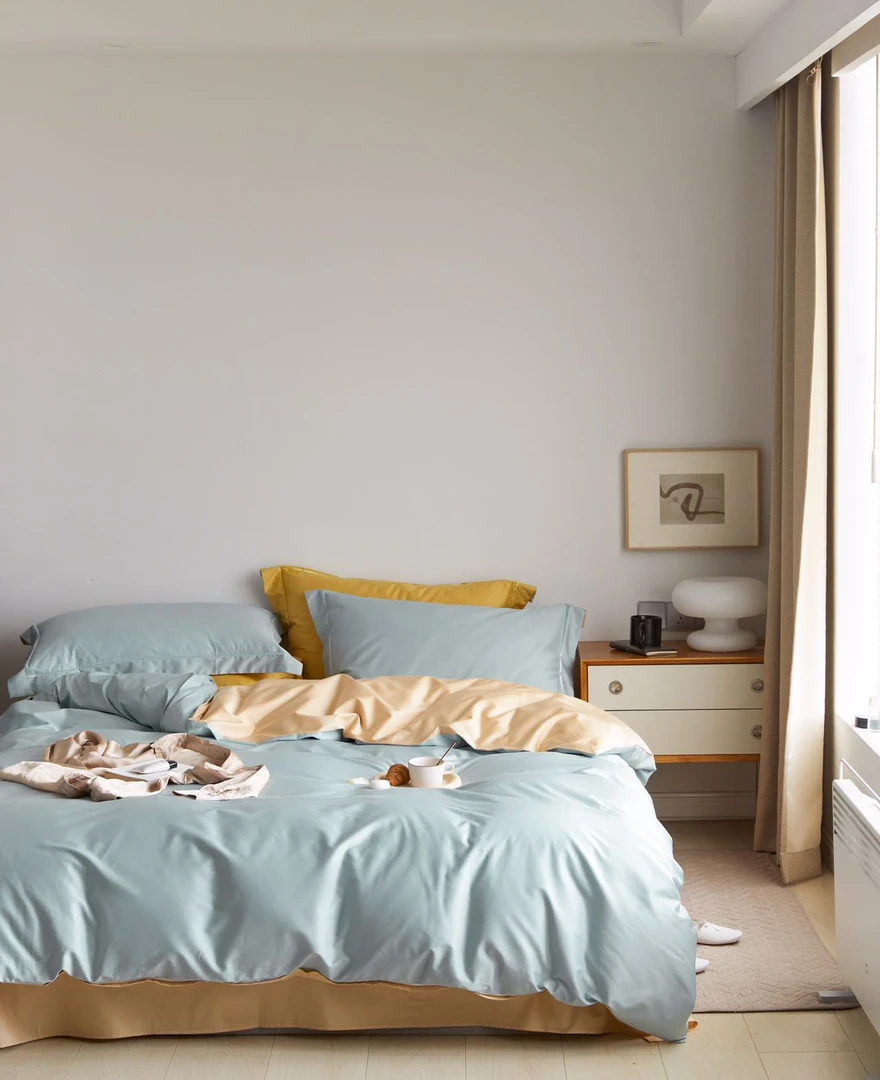 飞哥推介1 百支贡缎全棉单品 枕套 被套 床单  床笠  棉