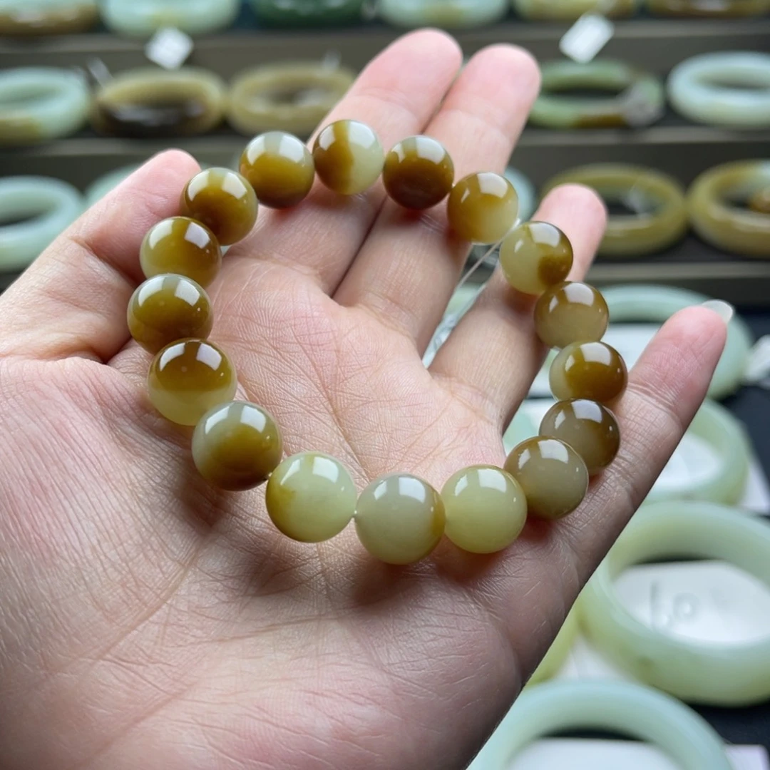 和田玉手链未镶嵌