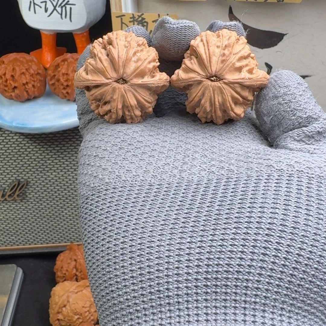 吊坠文玩核桃4139磨盘