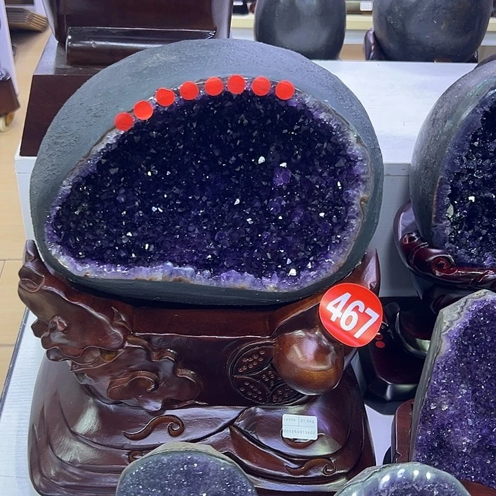 未镶嵌紫晶大型摆件（非配饰）