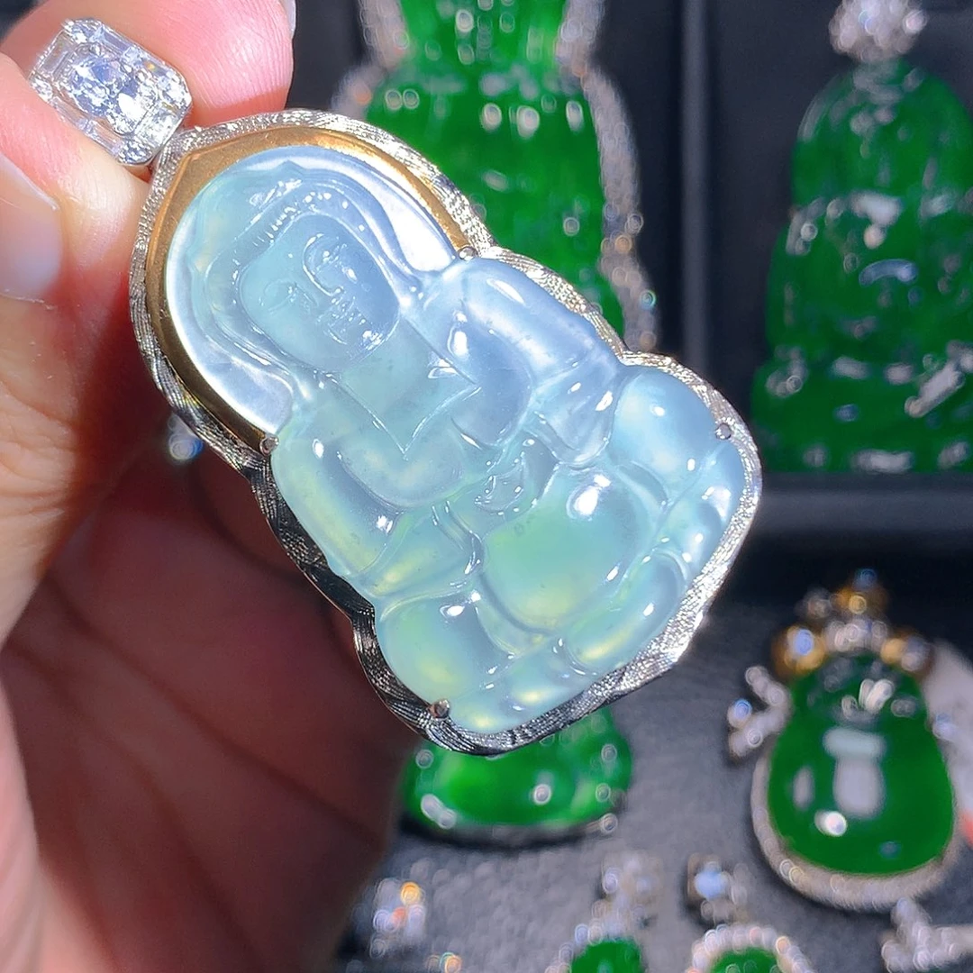 吊坠(不含链)未镶嵌翡翠