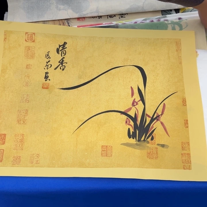 国画国画纯手绘作品