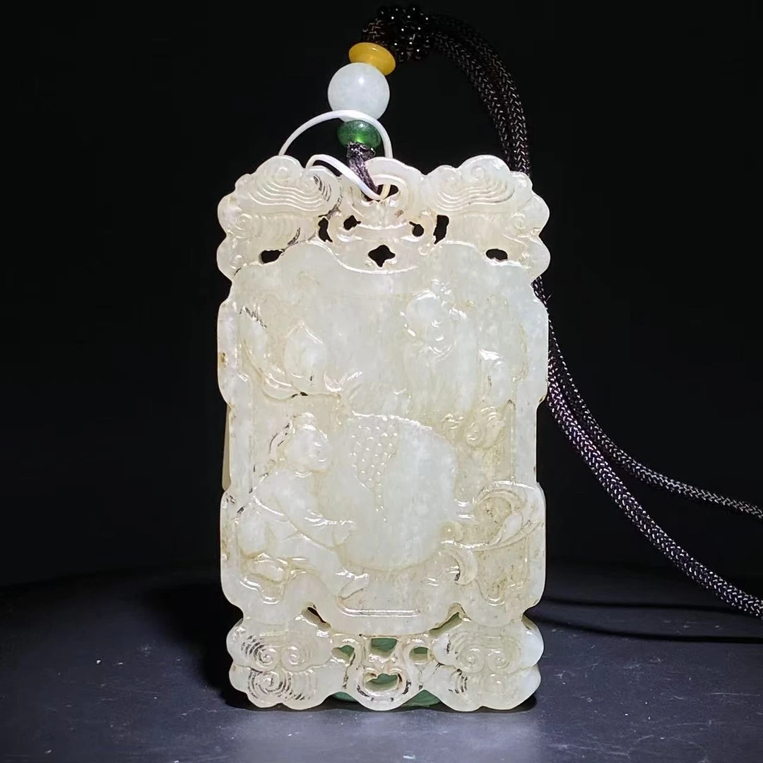 【清代】-古玉玉牌2507140011