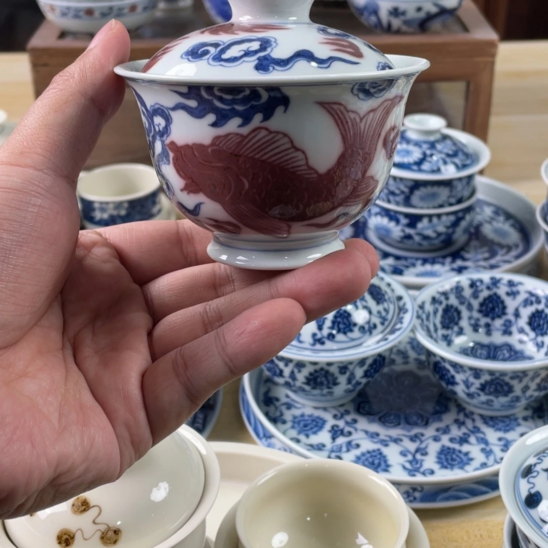 景德镇手工手绘茶具