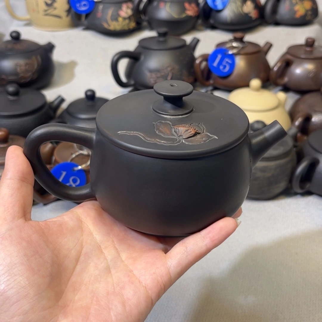 【闪购商品】红泥 汉瓦壶 容量 210c c