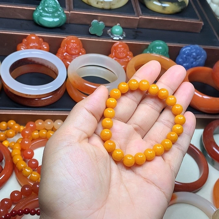 石英质玉未镶嵌手链
