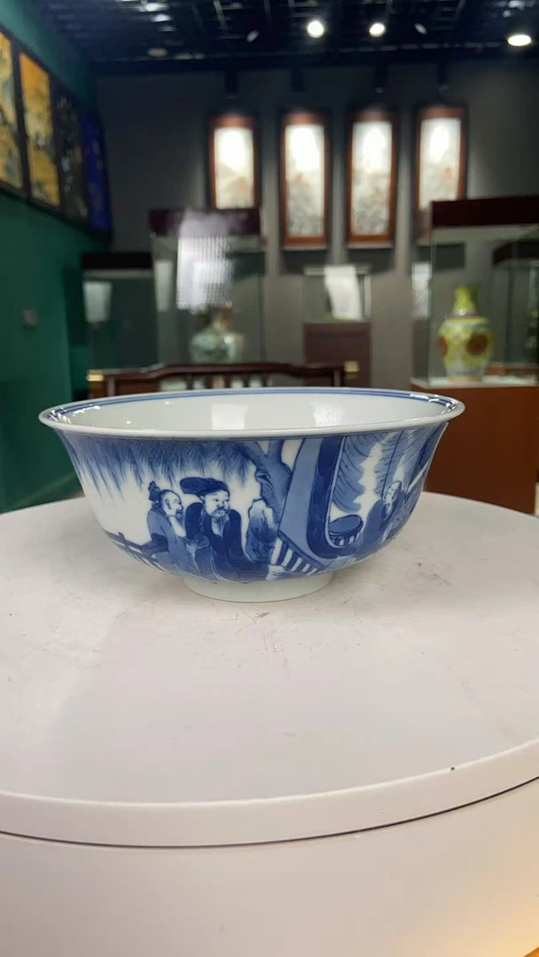 景德镇陶瓷青花碗T8