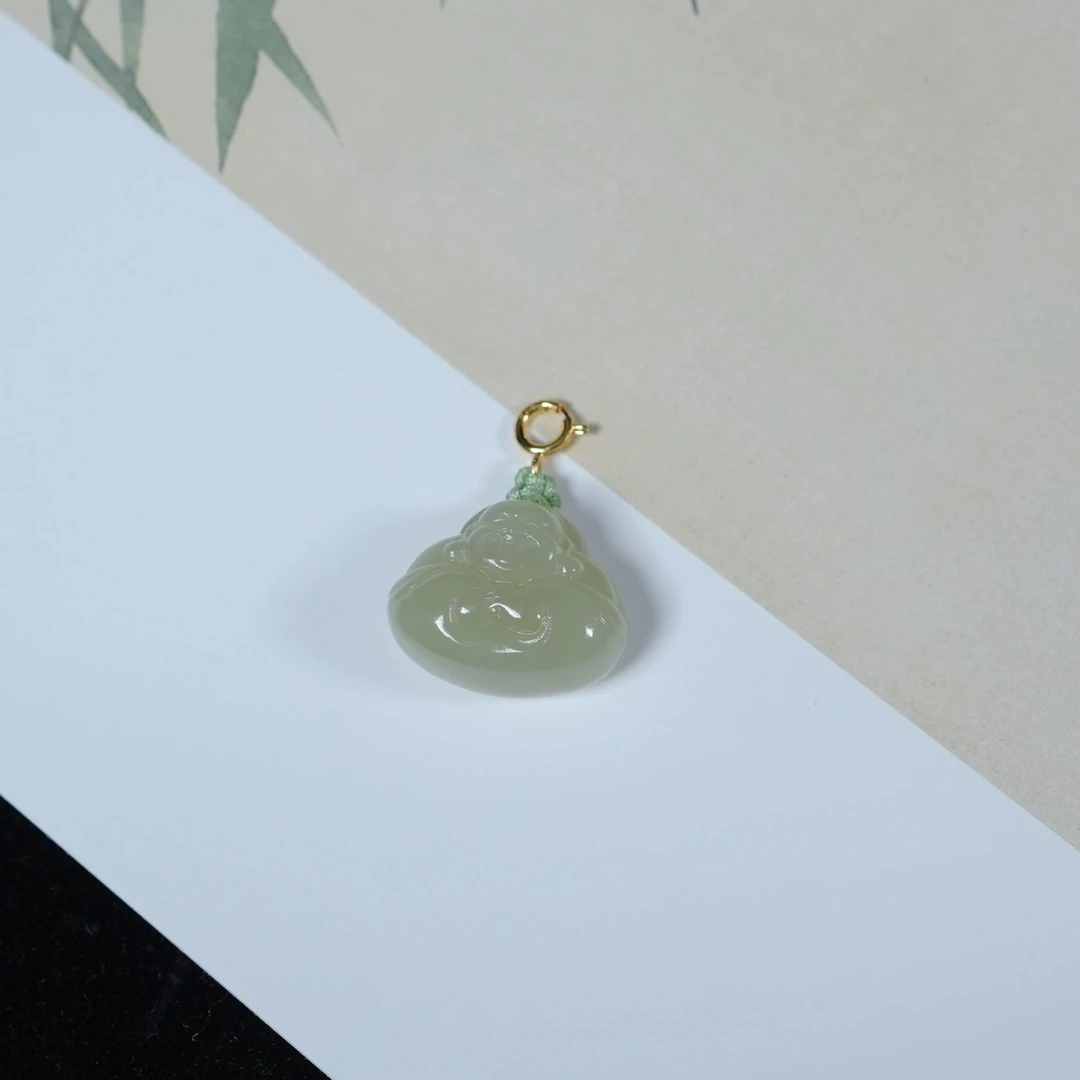 128【释度】S925晴水大肚佛吊坠多样性发一