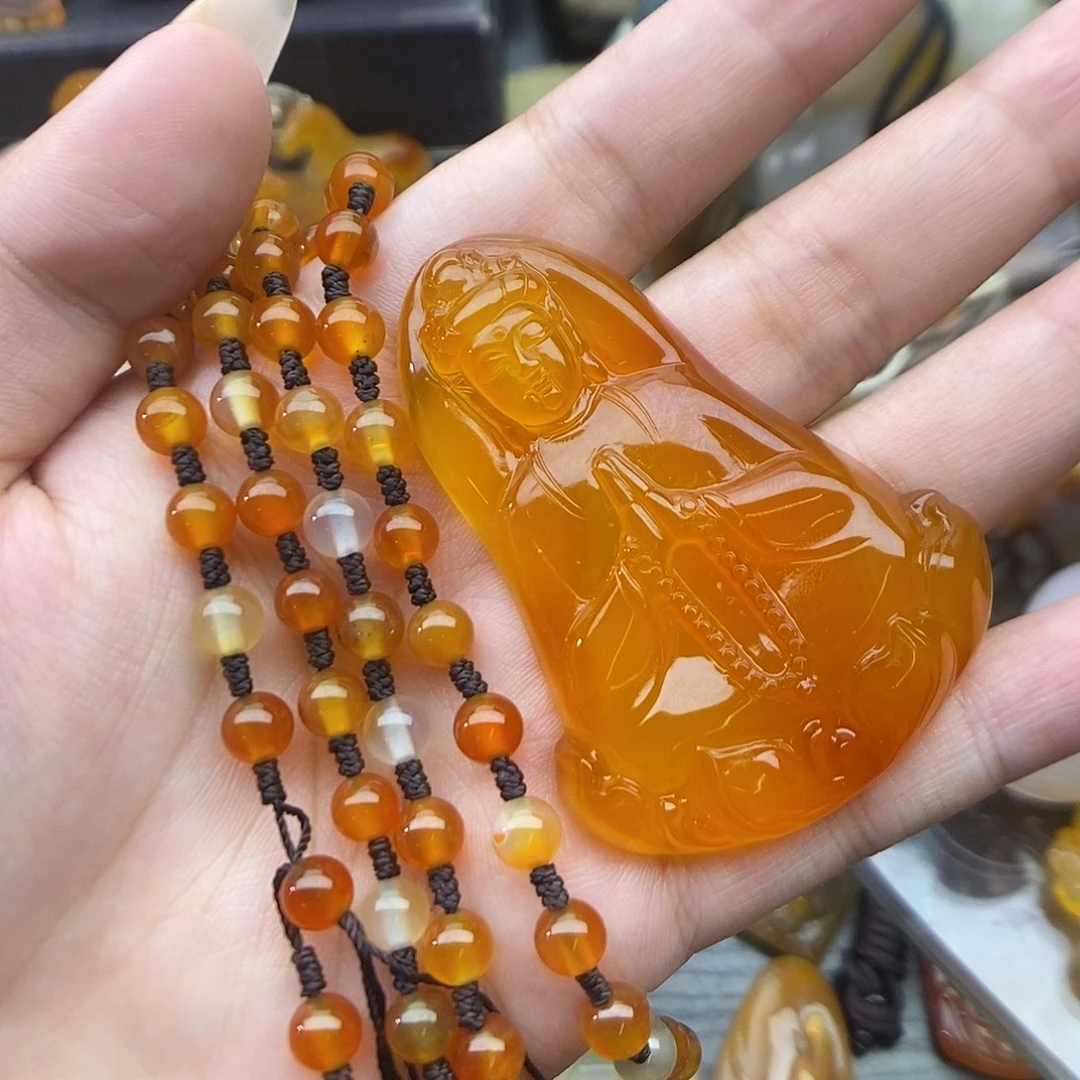 玛瑙/玉髓未镶嵌颈饰