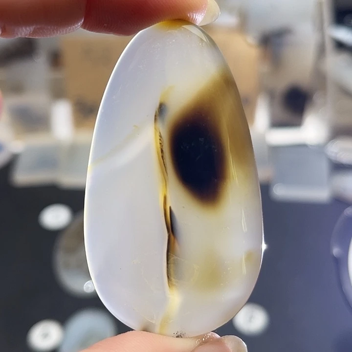 未镶嵌发饰玛瑙/玉髓