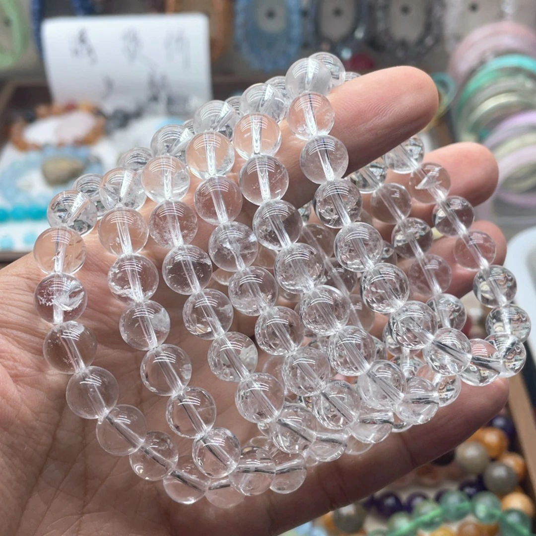 手链未镶嵌烟晶10咪福利款白水