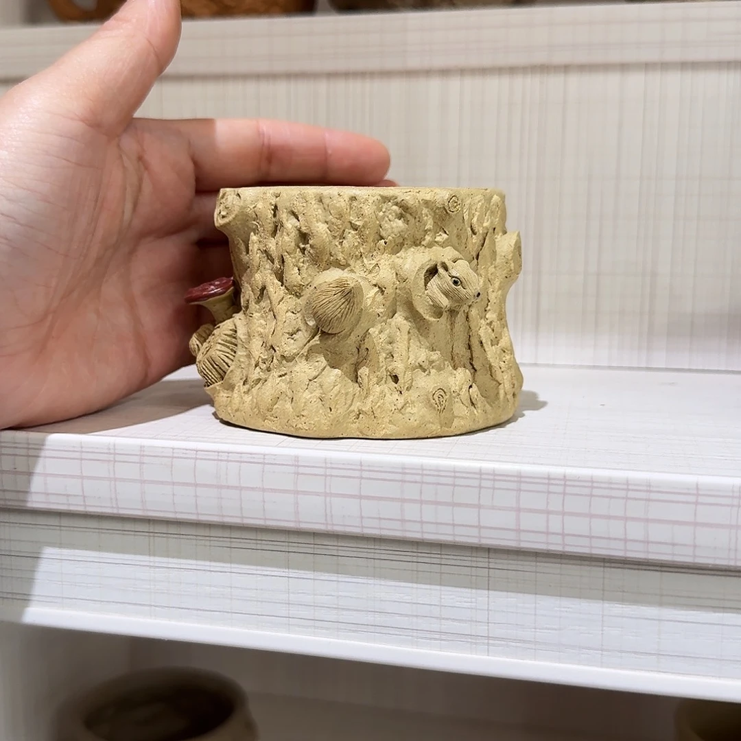 紫砂茶壶本绿供春