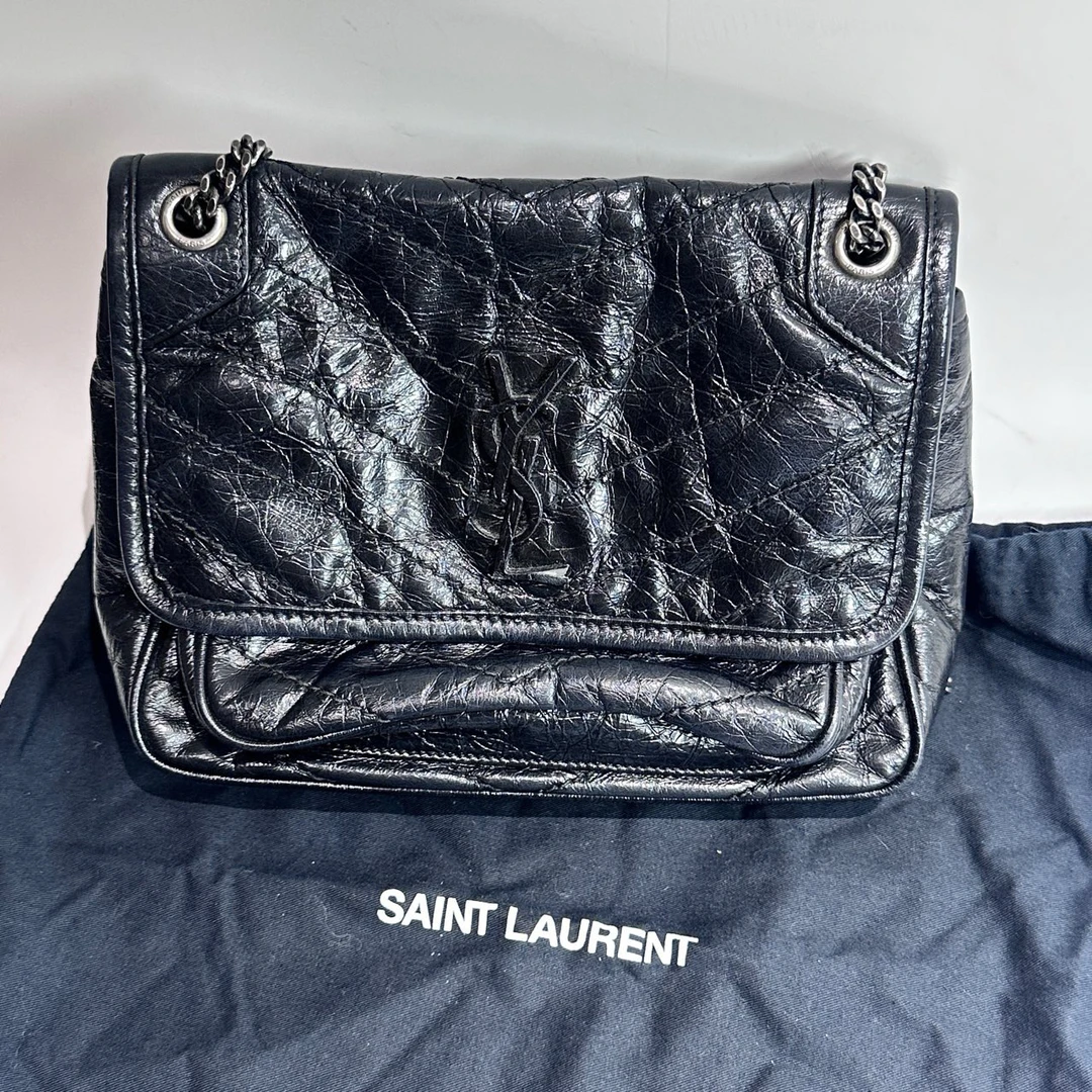 95新 YSL/圣罗兰 13762087/KIKIFIFI/niki链条包