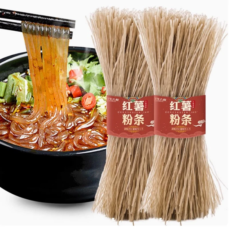湖南邵阳新宁特产红薯粉条酸辣粉条细粉丝宽粉条地瓜粉