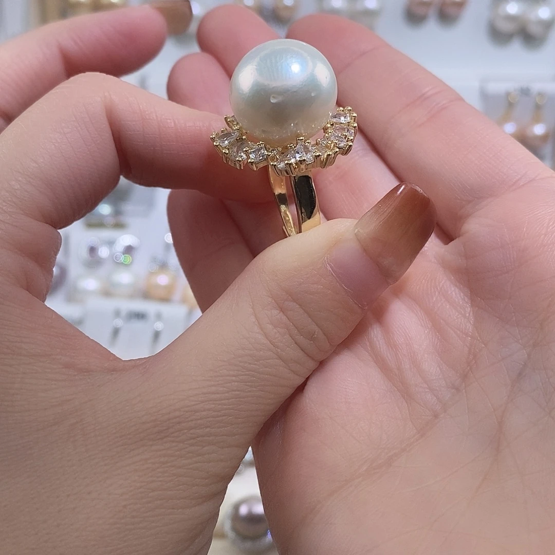 未镶嵌戒指淡水珍珠w16.2