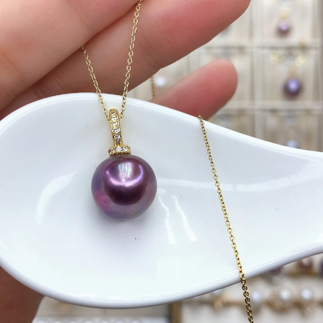 淡水珍珠颈饰合金