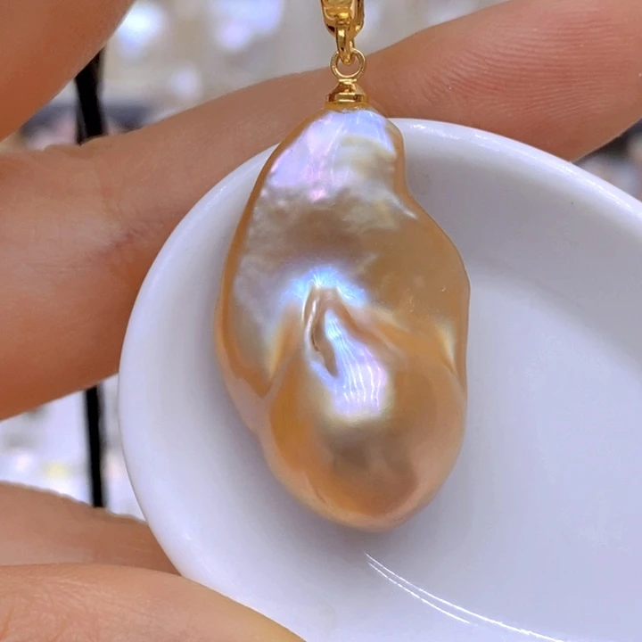 未镶嵌吊坠(赠链)淡水珍珠