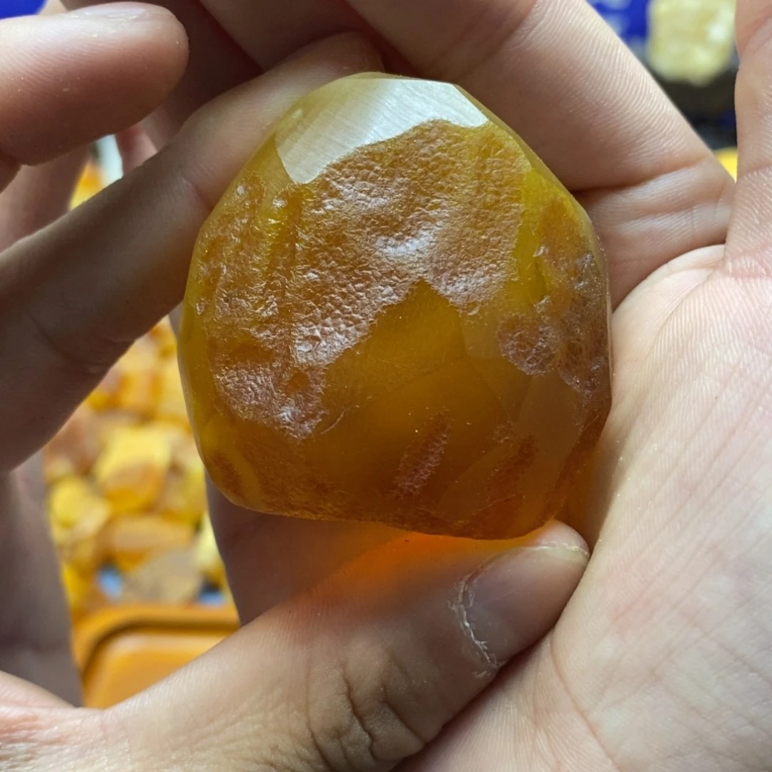 定制琥珀未镶嵌传世琥珀蜜蜡定制