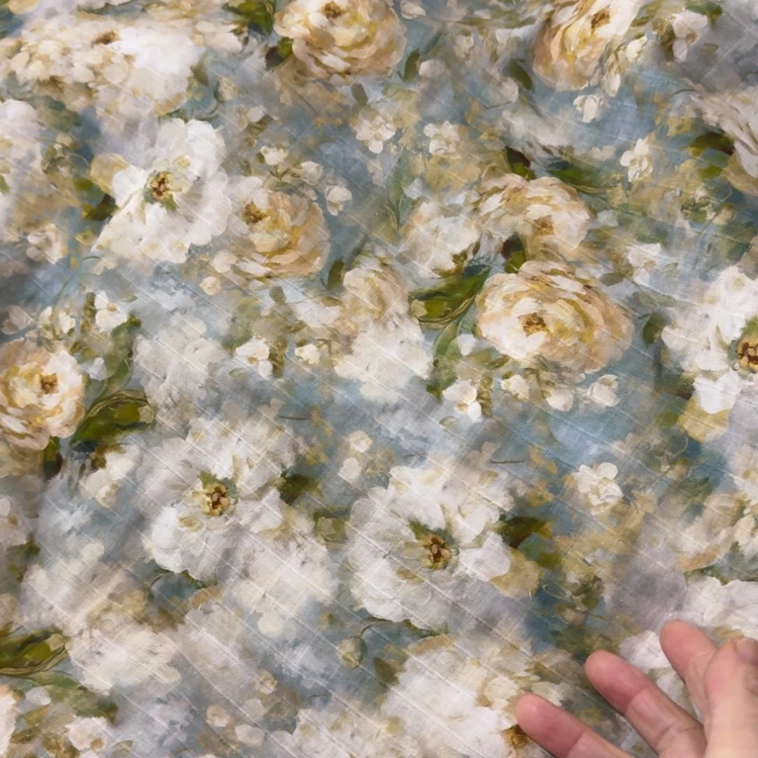 棉超舒服纯棉格纹双层纱1米价x1.67米宽E