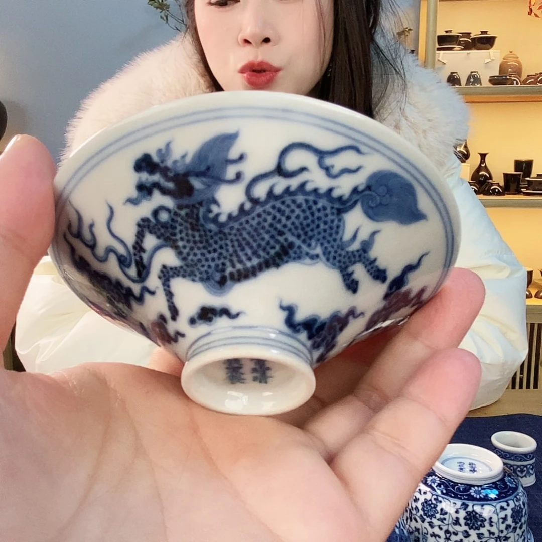 快雪时晴麒麟斗笠杯