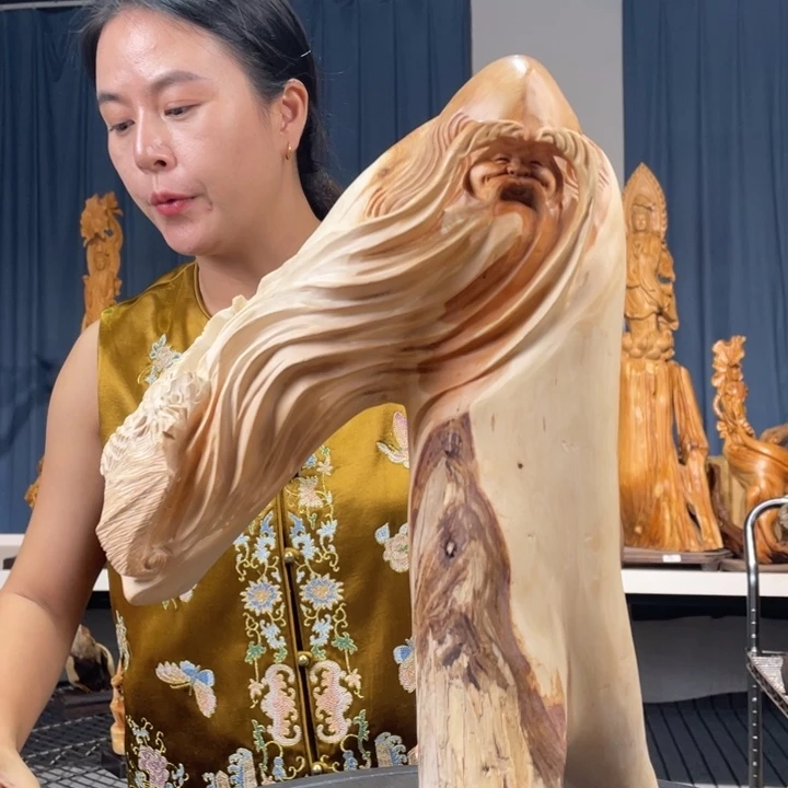 柏木（崖柏）随型摆件