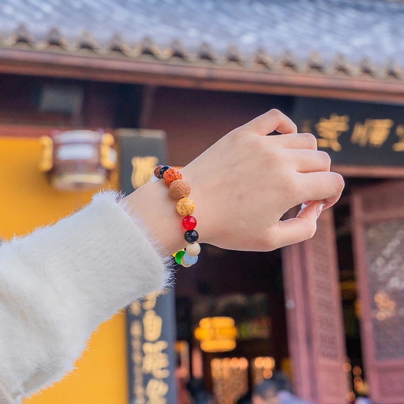 非金属仿水晶手链 北高峰灵顺【店播专属】十八子手串