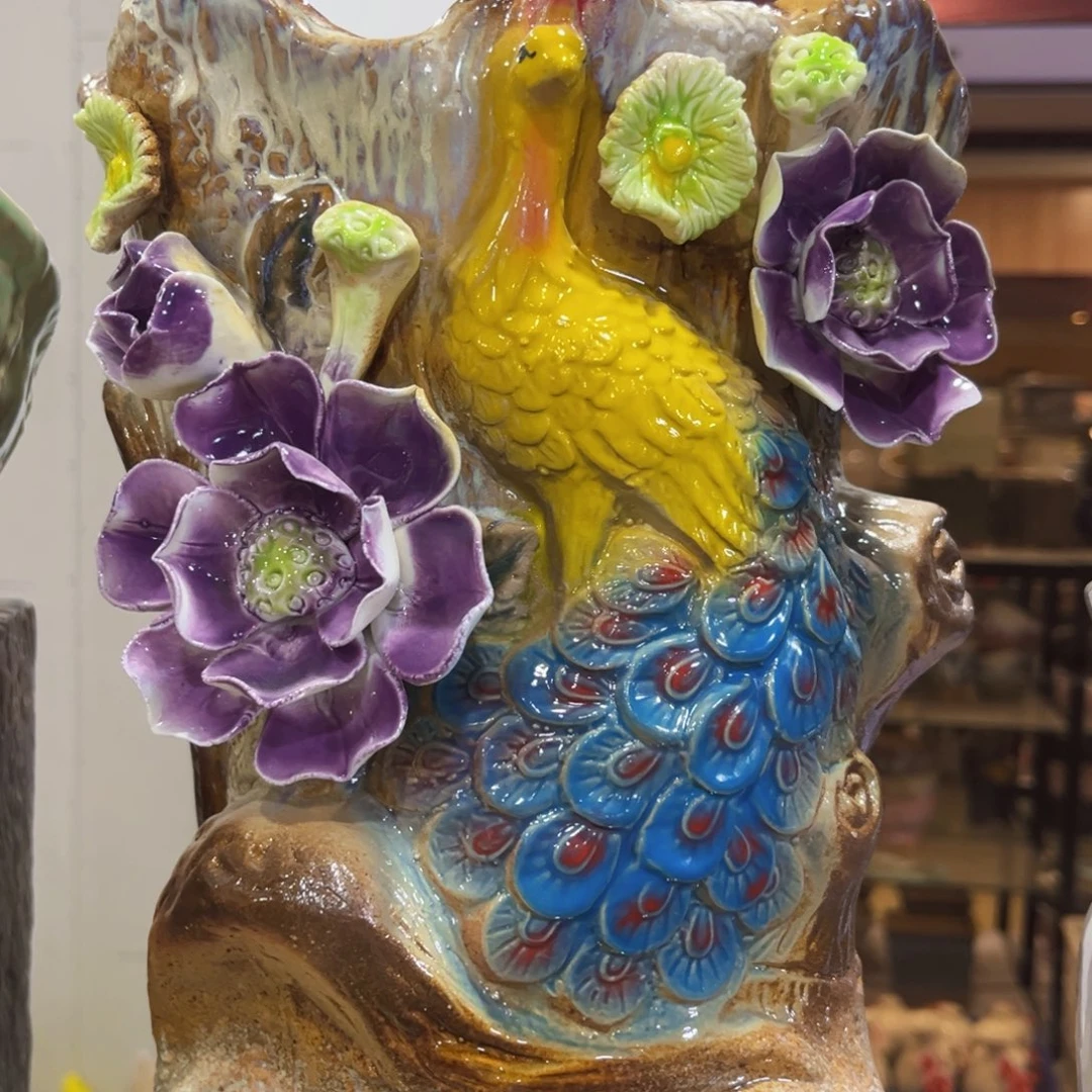 琉璃手工艺品陶瓷多肉花盆艺术品