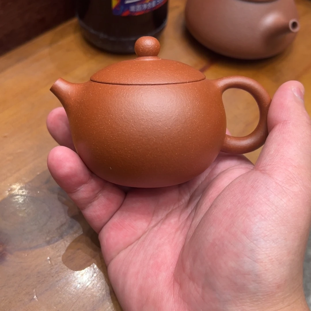 茶壶紫砂150cc红降坡西施