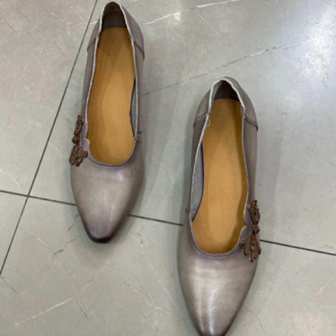 祥好服饰 新款国风款式高跟鞋  25103