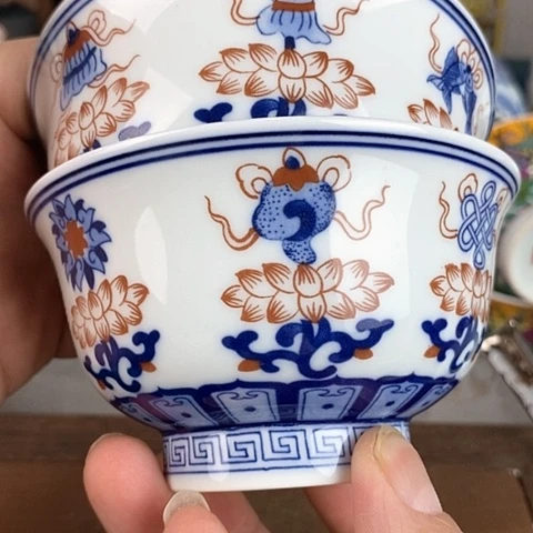 景德镇陶瓷藏式茶碗
